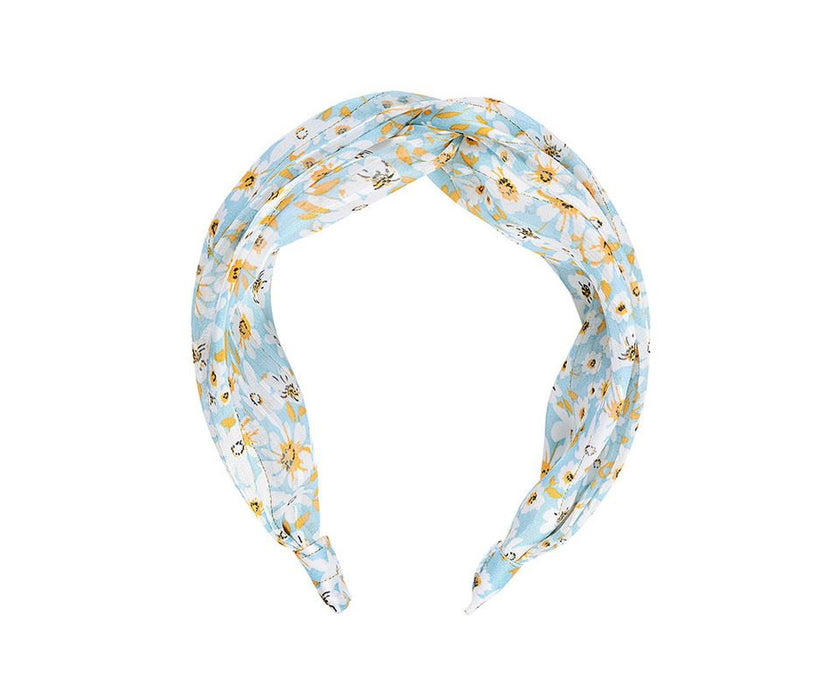 Daisy Print Headband - Pack of 10pcs