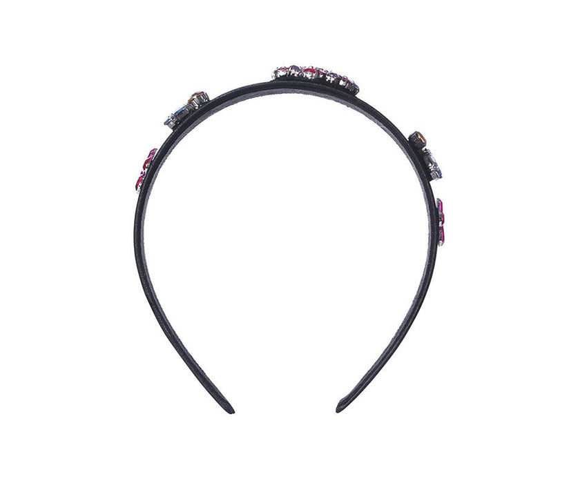 Black Bright Gem Headband