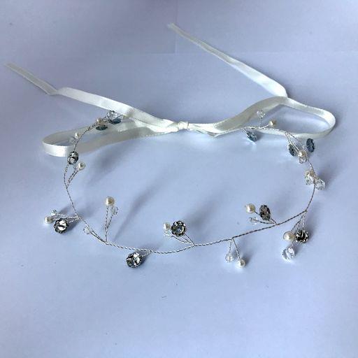 Silver Leafy Hairband